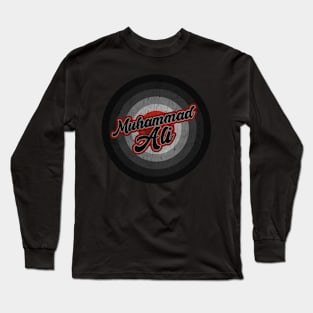 Muhammad Ali  _ Black Vintage Long Sleeve T-Shirt